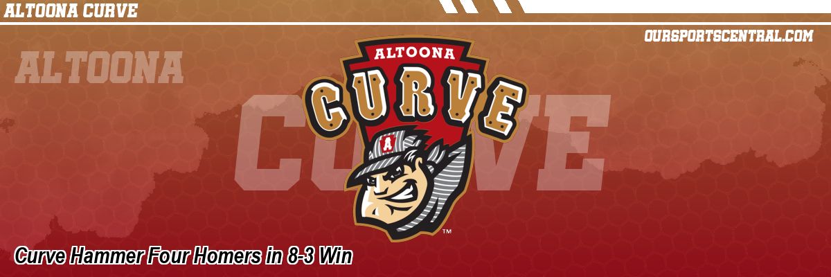 Curve Hammer Four Homers in 8-3 Win
