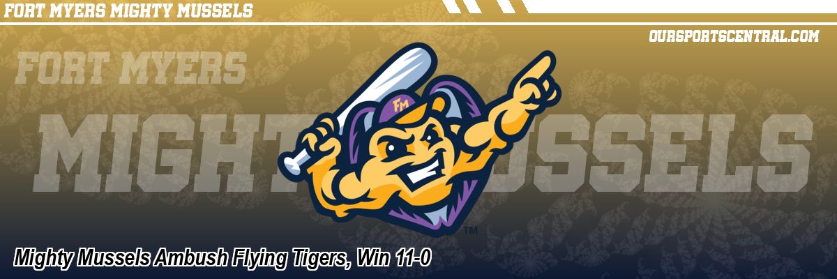 Mighty Mussels Ambush Flying Tigers, Win 11-0