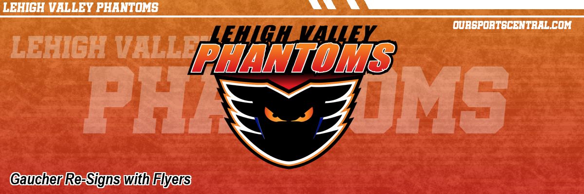 Gaucher Re-Signs with Flyers