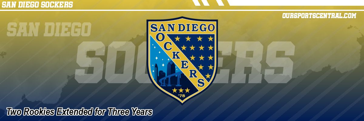 Two Rookies Extended for Three Years