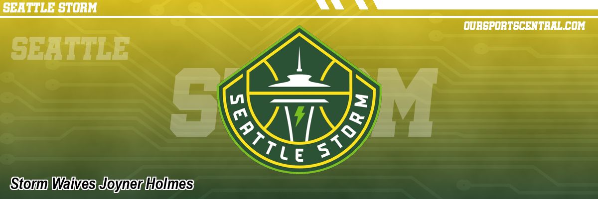 Storm Waives Joyner Holmes