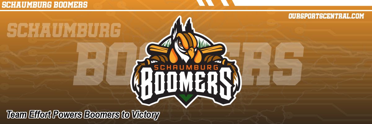 Team Effort Powers Boomers to Victory