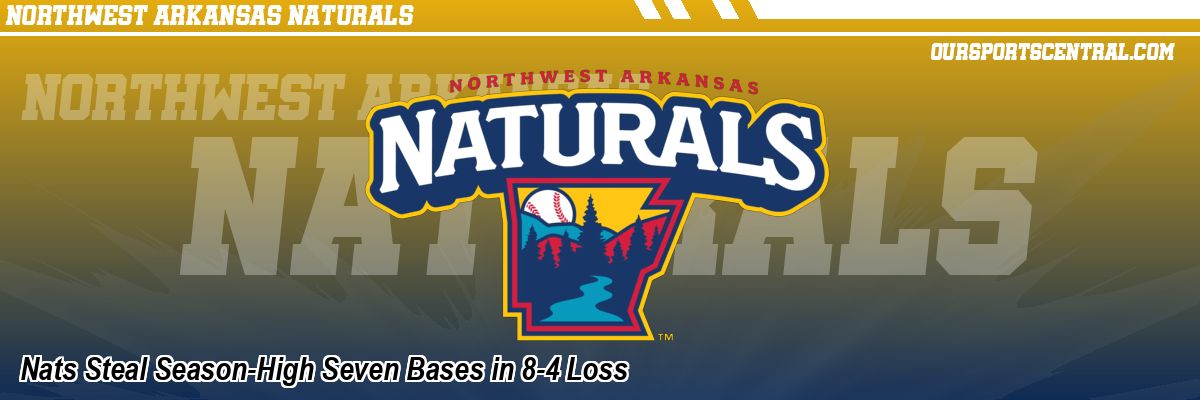 Nats Steal Season-High Seven Bases in 8-4 Loss