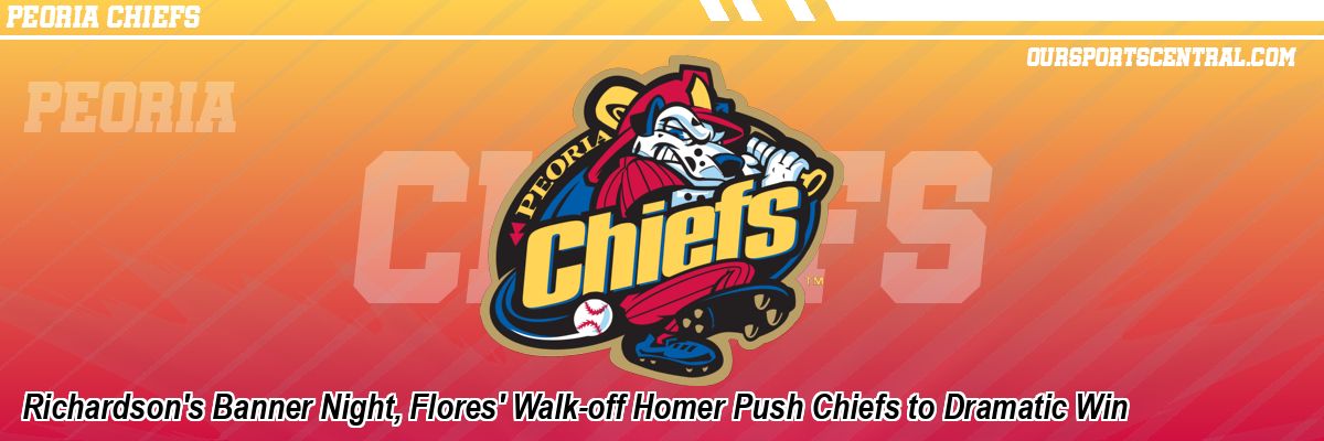 Richardson's Banner Night, Flores' Walk-off Homer Push Chiefs to Dramatic Win