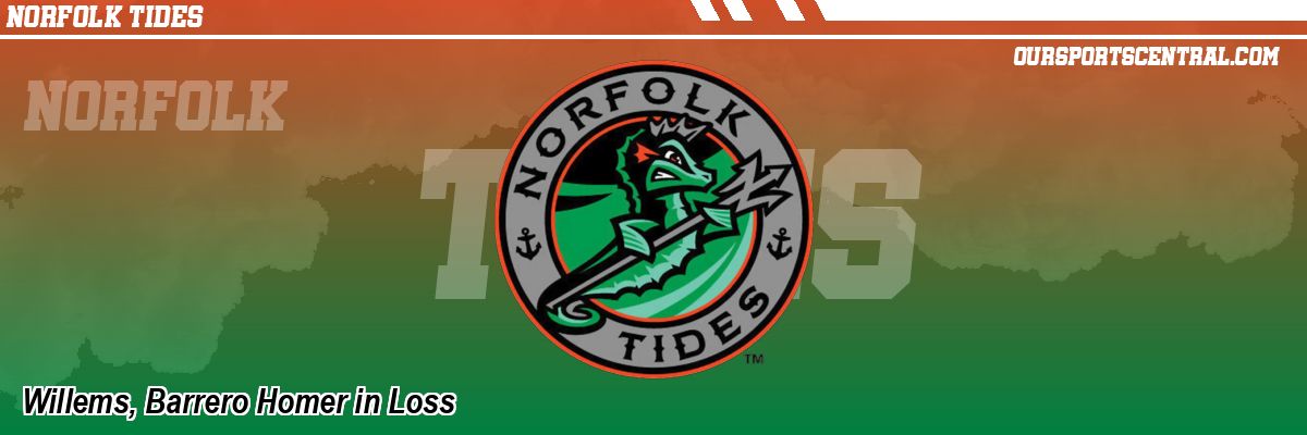 Willems, Barrero Homer in Loss