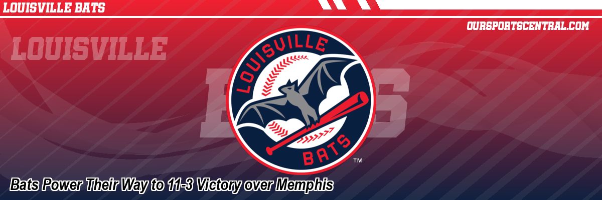 Bats Power Their Way to 11-3 Victory over Memphis