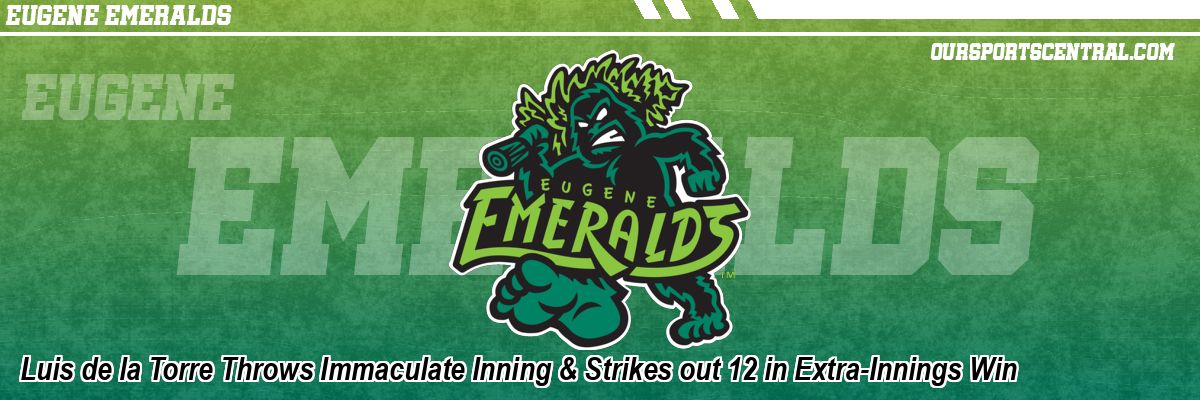 Luis de la Torre Throws Immaculate Inning & Strikes out 12 in Extra-Innings Win