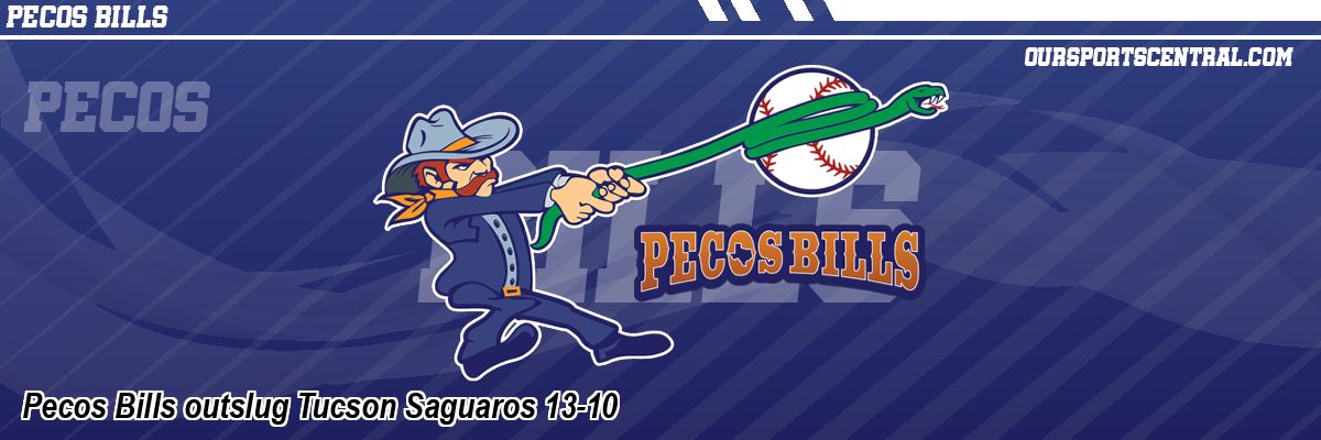 Pecos Bills outslug Tucson Saguaros 13-10