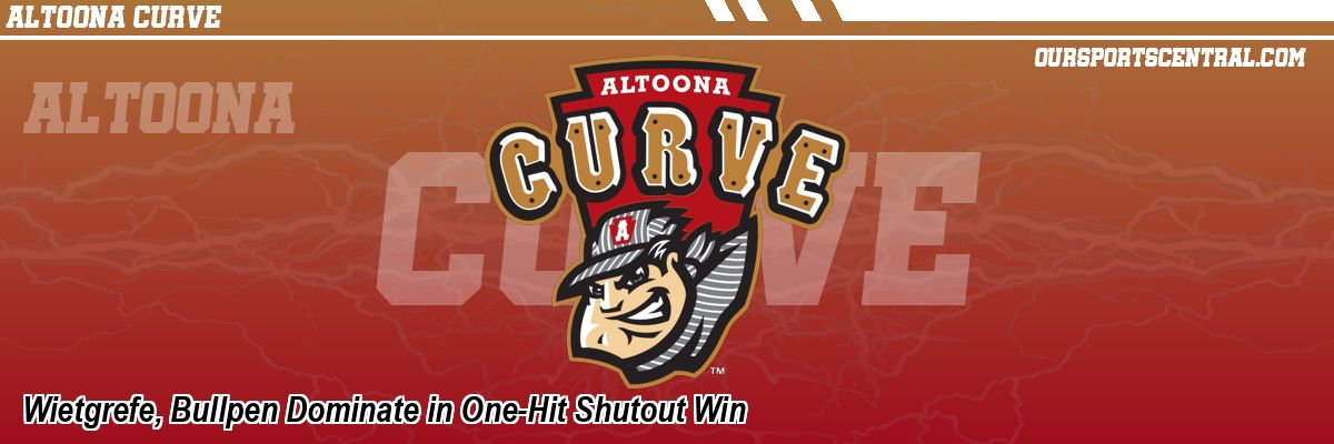 Wietgrefe, Bullpen Dominate in One-Hit Shutout Win