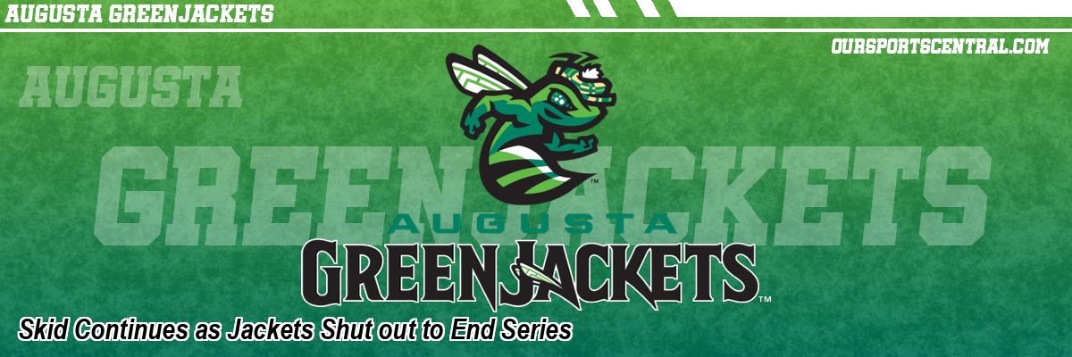 Skid Continues as Jackets Shut out to End Series