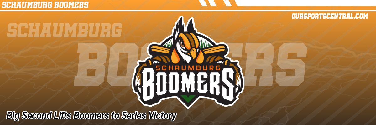 Big Second Lifts Boomers to Series Victory