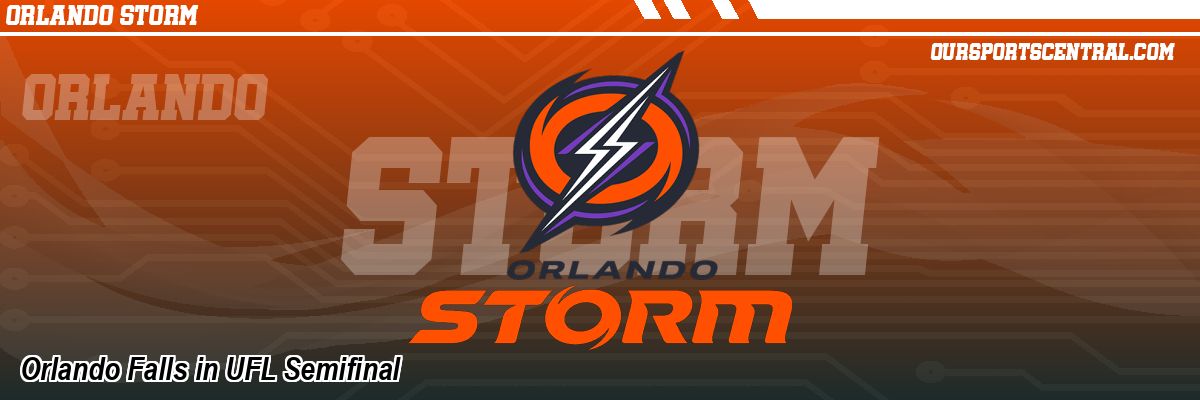 Orlando Falls in UFL Semifinal
