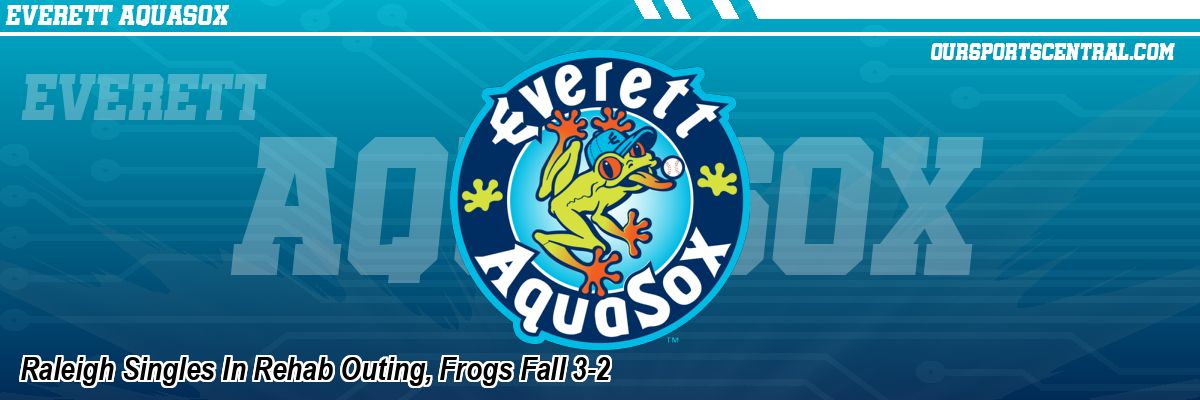 Raleigh Singles In Rehab Outing, Frogs Fall 3-2