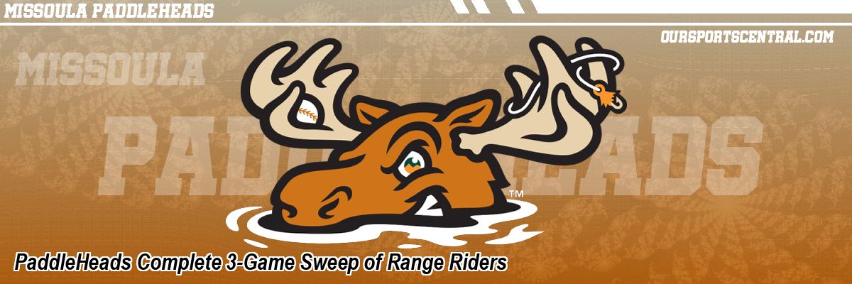 PaddleHeads Complete 3-Game Sweep of Range Riders