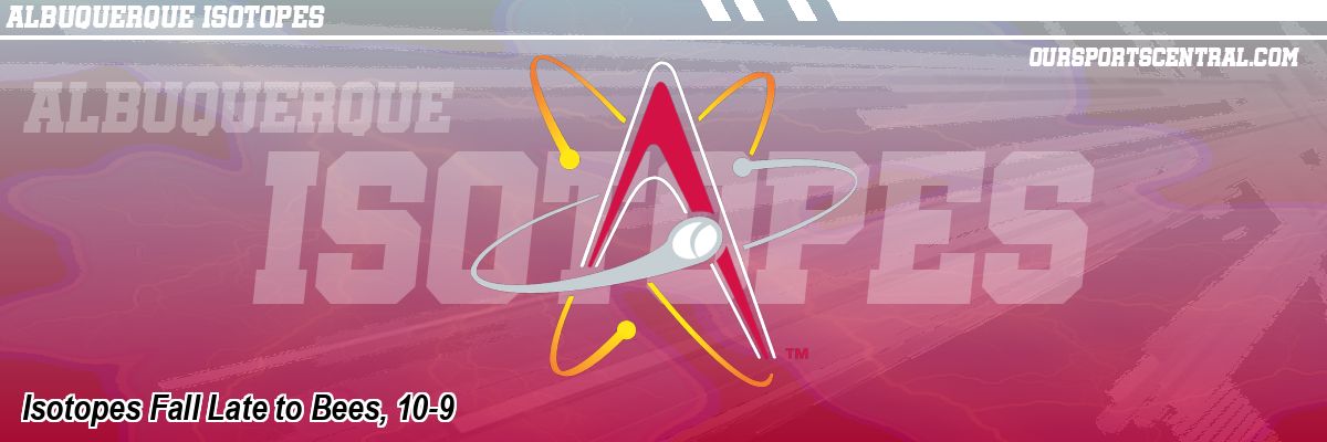 Isotopes Fall Late to Bees, 10-9