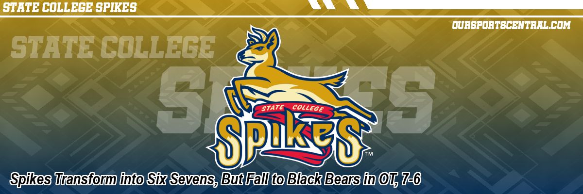 Spikes Transform into Six Sevens, But Fall to Black Bears in OT, 7-6