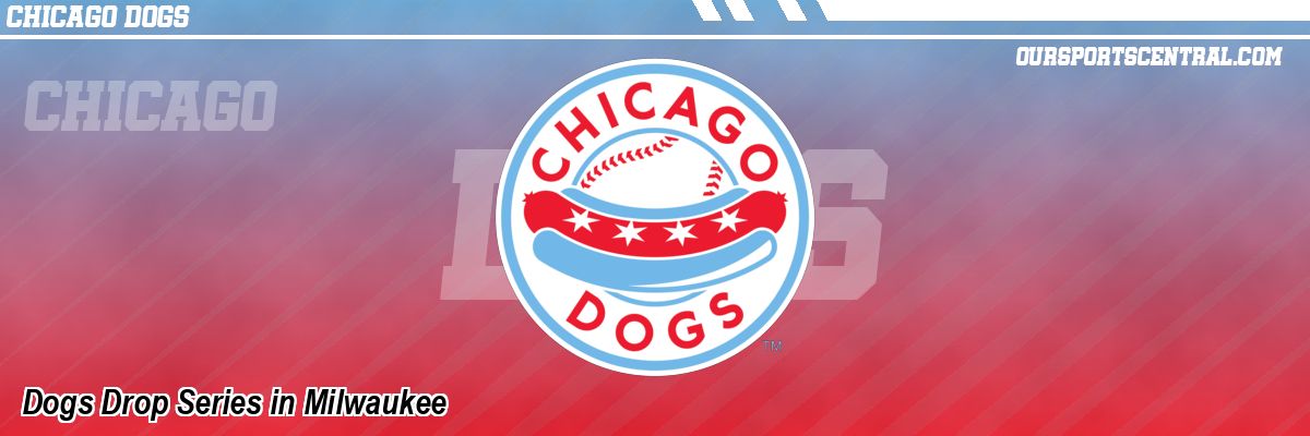 Dogs Drop Series in Milwaukee