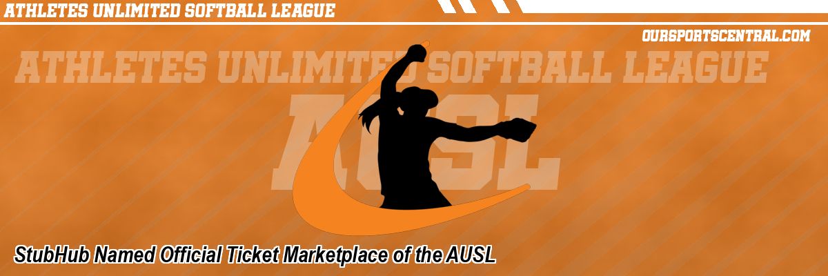 StubHub Named Official Ticket Marketplace of the AUSL