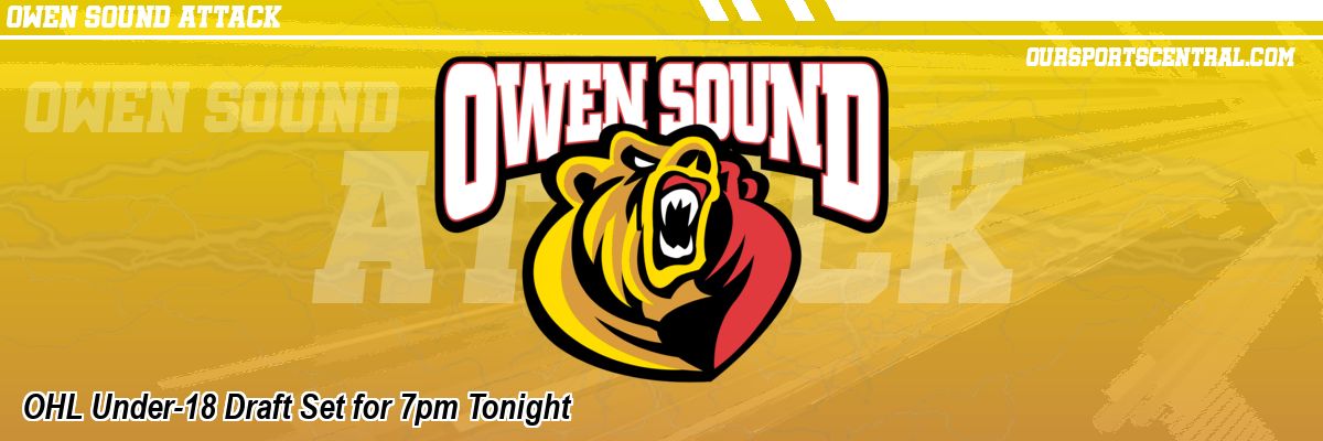 OHL Under-18 Draft Set for 7pm Tonight
