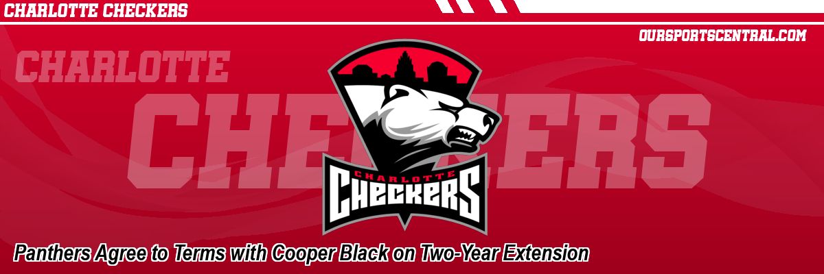 Panthers Agree to Terms with Cooper Black on Two-Year Extension
