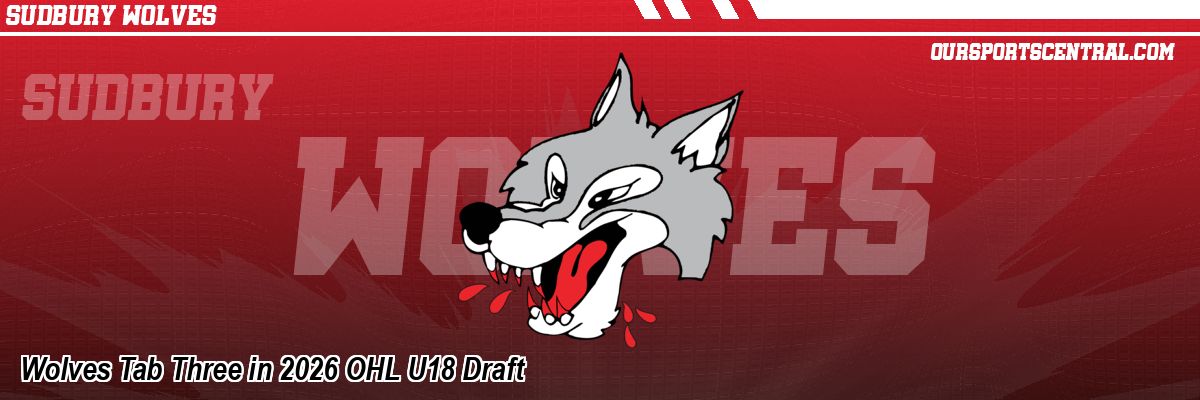 Wolves Tab Three in 2026 OHL U18 Draft