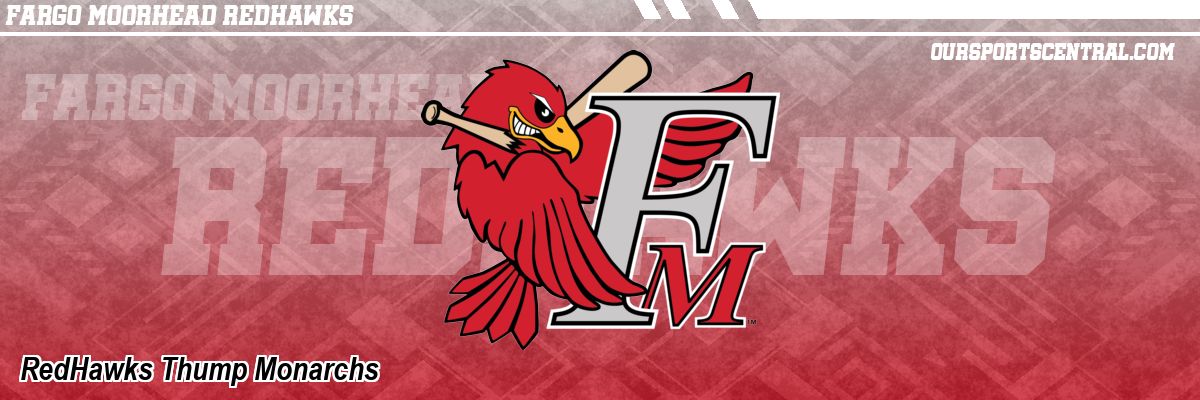 RedHawks Thump Monarchs