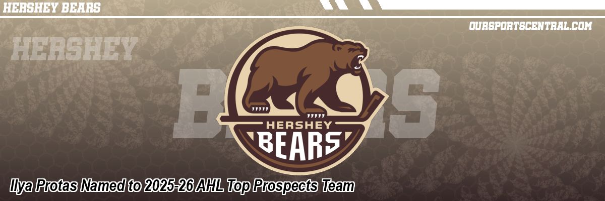Ilya Protas Named to 2025-26 AHL Top Prospects Team