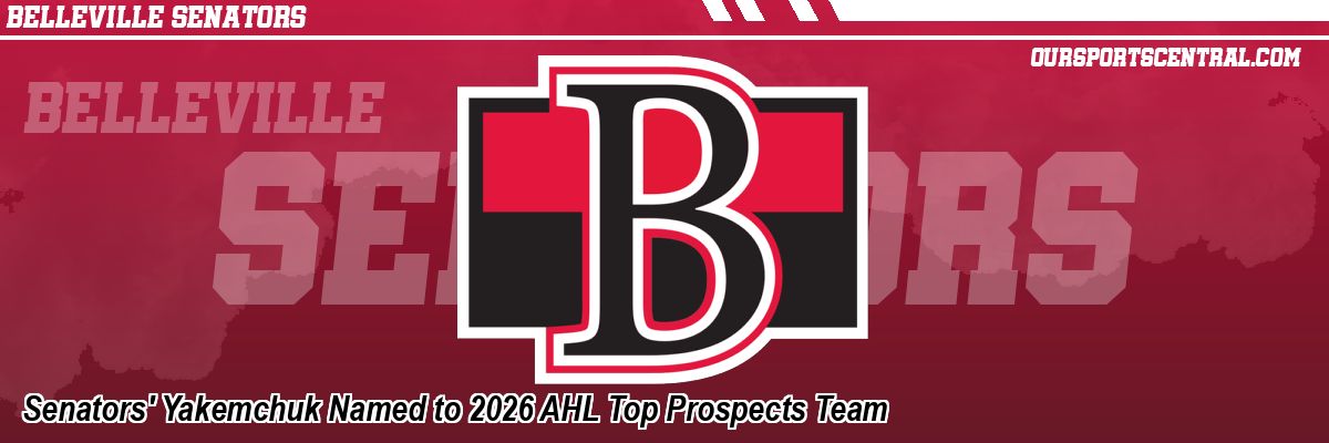 Senators' Yakemchuk Named to 2026 AHL Top Prospects Team