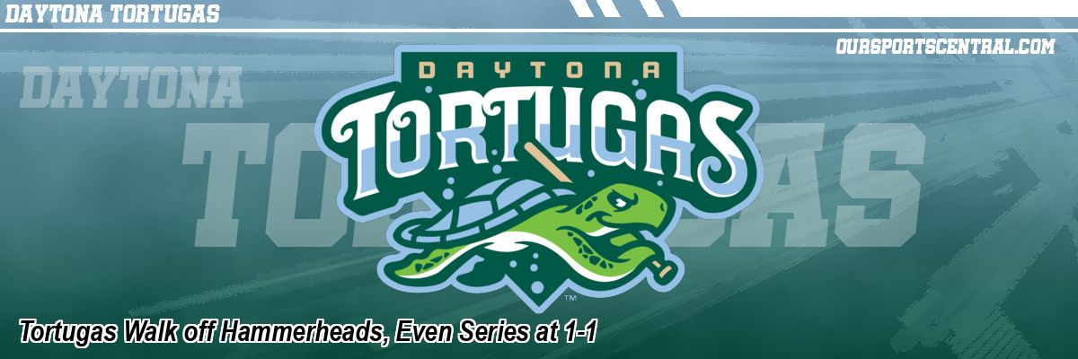 Tortugas Walk off Hammerheads, Even Series at 1-1