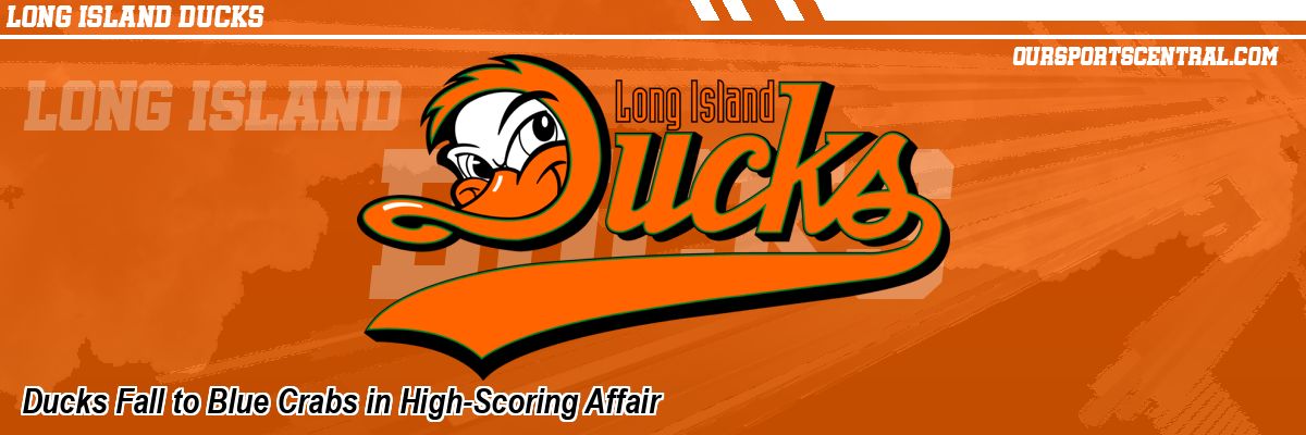 Ducks Fall to Blue Crabs in High-Scoring Affair