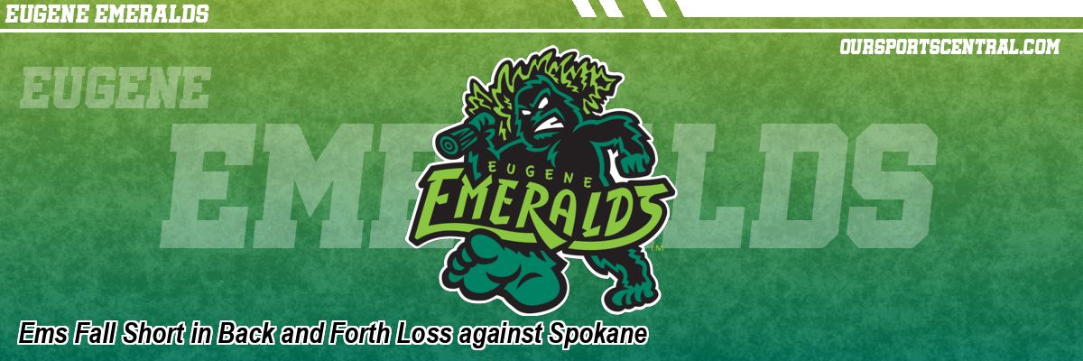 Ems Fall Short in Back and Forth Loss against Spokane