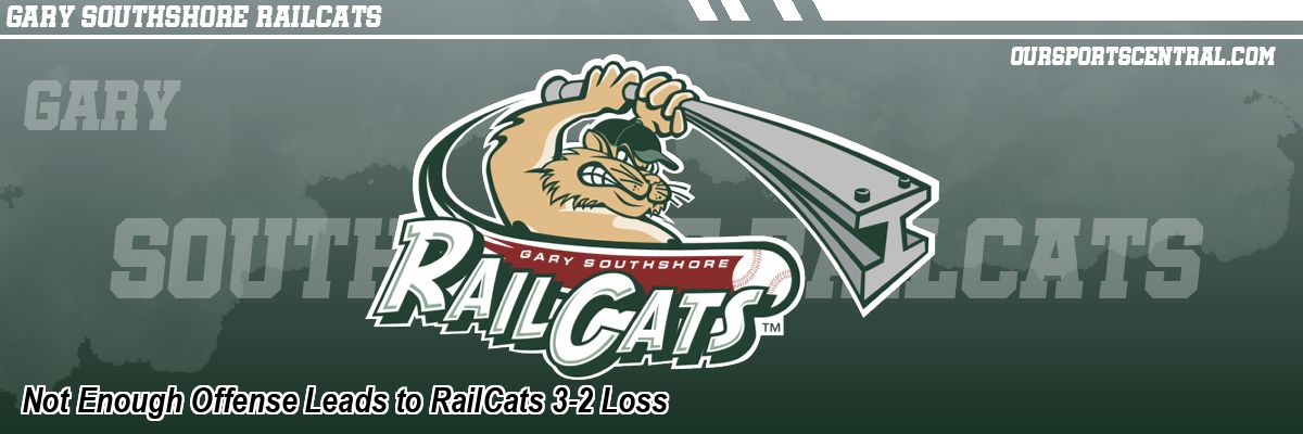 Not Enough Offense Leads to RailCats 3-2 Loss