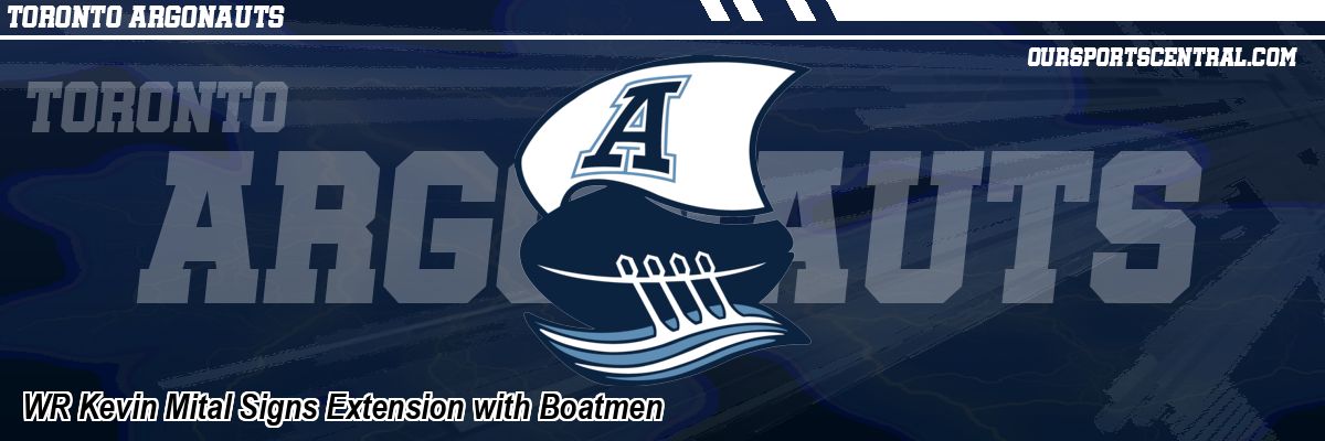 WR Kevin Mital Signs Extension with Boatmen