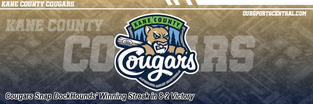 Cougars Snap DockHounds' Winning Streak in 8-2 Victory
