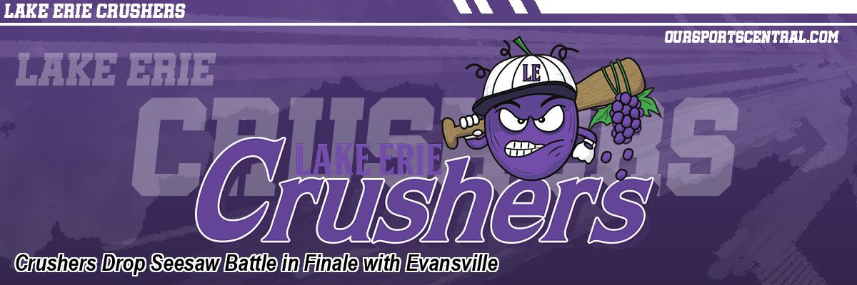 Crushers Drop Seesaw Battle in Finale with Evansville