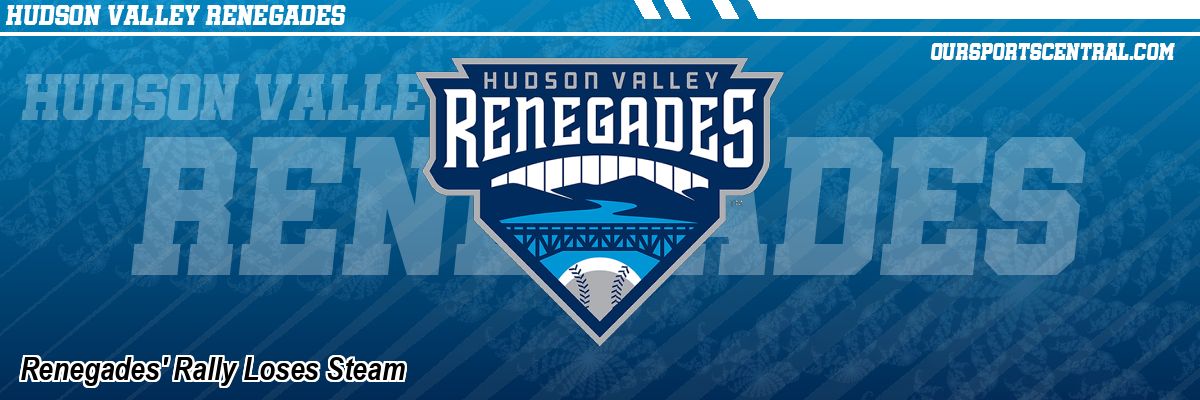 Renegades' Rally Loses Steam
