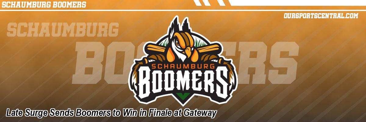 Late Surge Sends Boomers to Win in Finale at Gateway