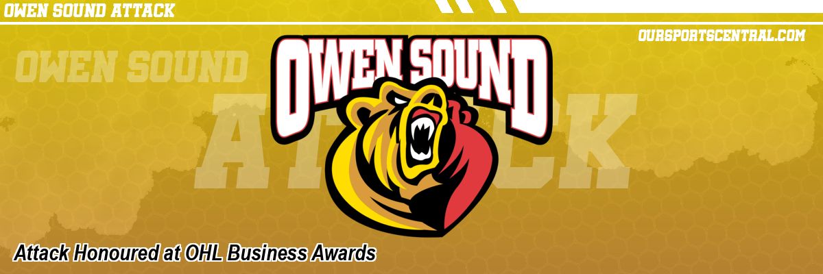 Attack Honoured at OHL Business Awards