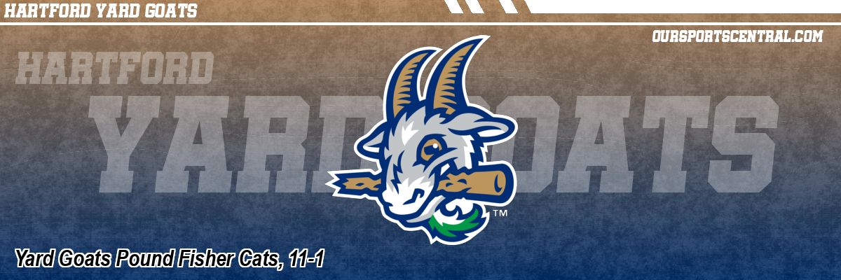 Yard Goats Pound Fisher Cats, 11-1