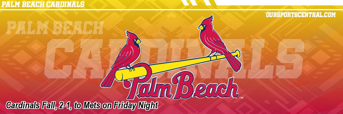 Cardinals Fall, 2-1, to Mets on Friday Night