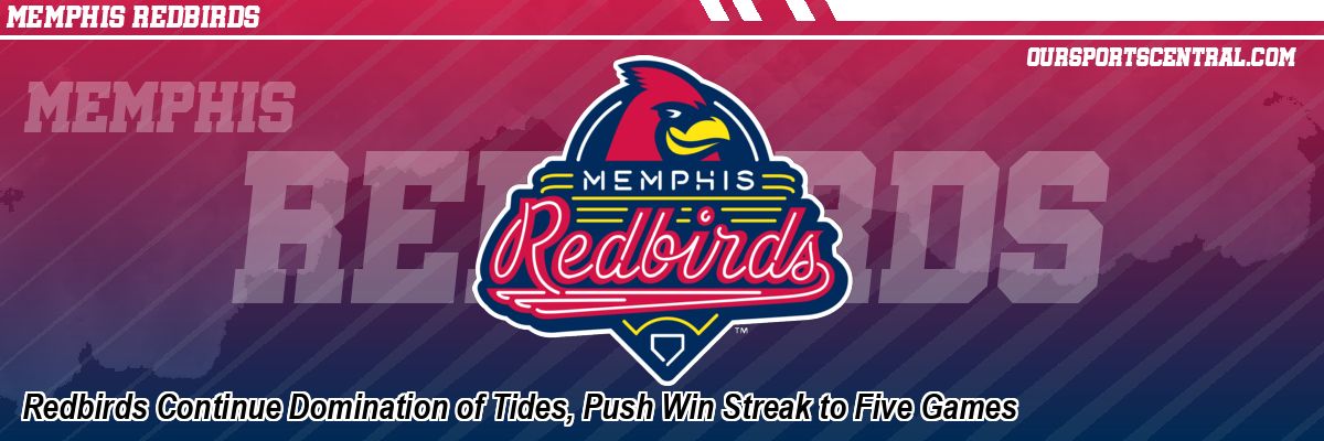 Redbirds Continue Domination of Tides, Push Win Streak to Five Games
