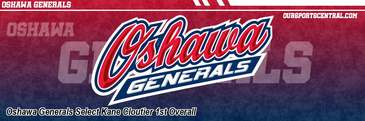 Oshawa Generals Select Kane Cloutier 1st Overall