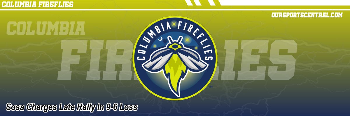 Sosa Charges Late Rally in 9-6 Loss