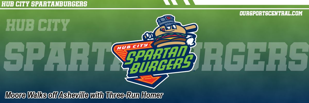 Moore Walks off Asheville with Three-Run Homer