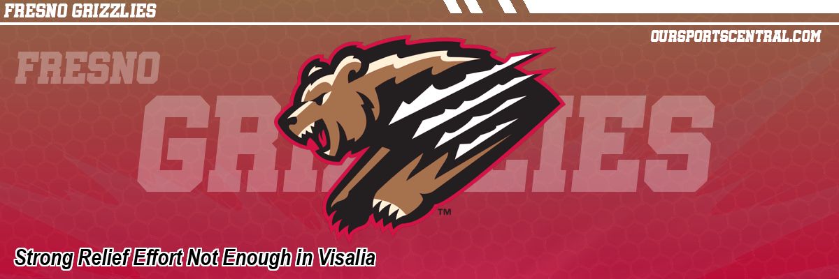 Strong Relief Effort Not Enough in Visalia