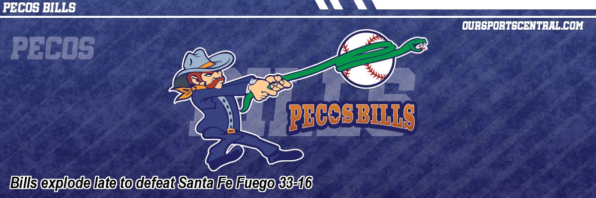Bills explode late to defeat Santa Fe Fuego 33-16