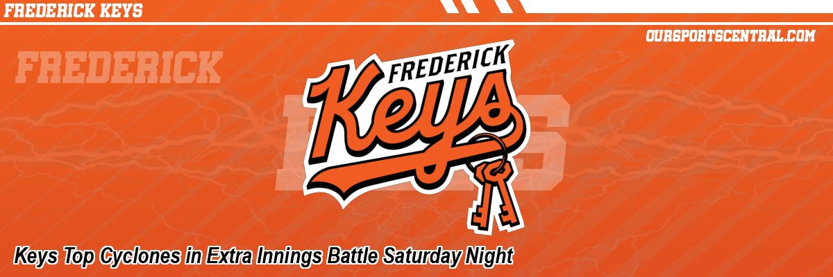 Keys Top Cyclones in Extra Innings Battle Saturday Night