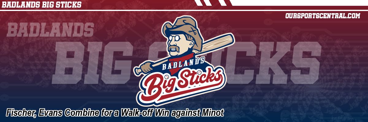 Fischer, Evans Combine for a Walk-off Win against Minot