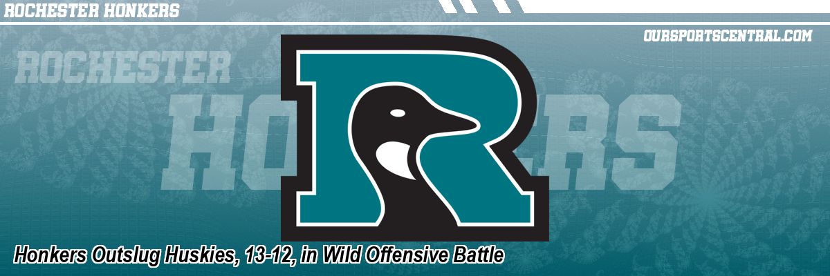 Honkers Outslug Huskies, 13-12, in Wild Offensive Battle