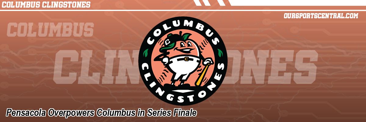 Pensacola Overpowers Columbus in Series Finale